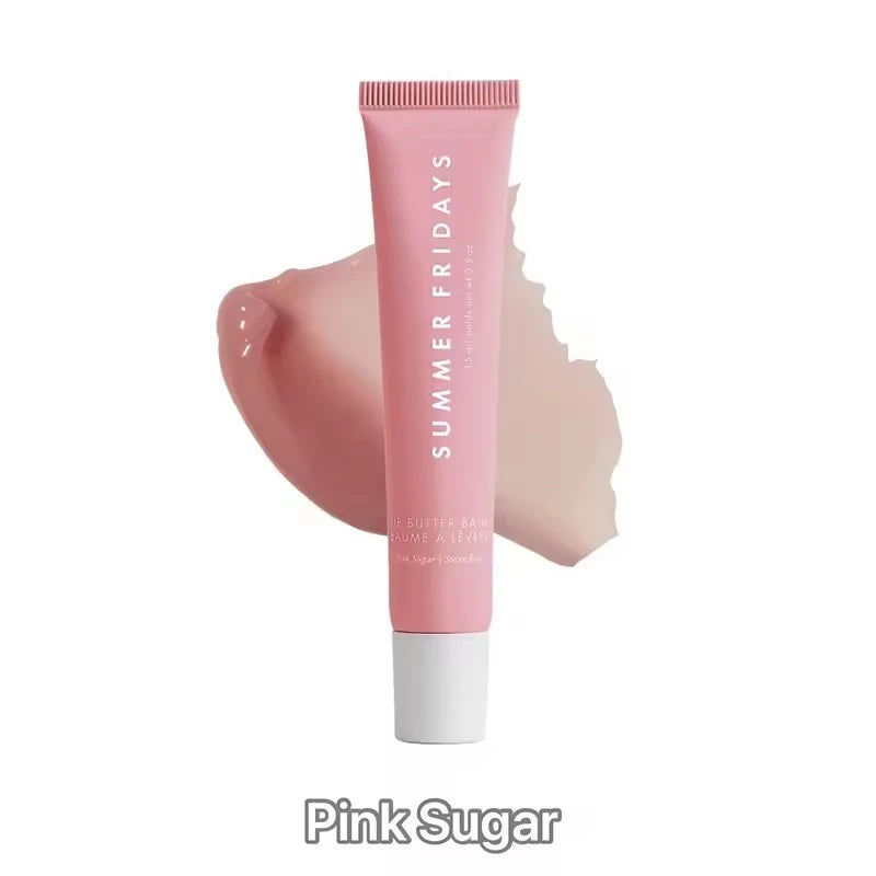 Summer Friday's Lip Balm Moisturizing Mirror Lip Gloss Lip Pink Guava Vanilla Coffee Cake Smell Lipstick Transparent Oil Makeup