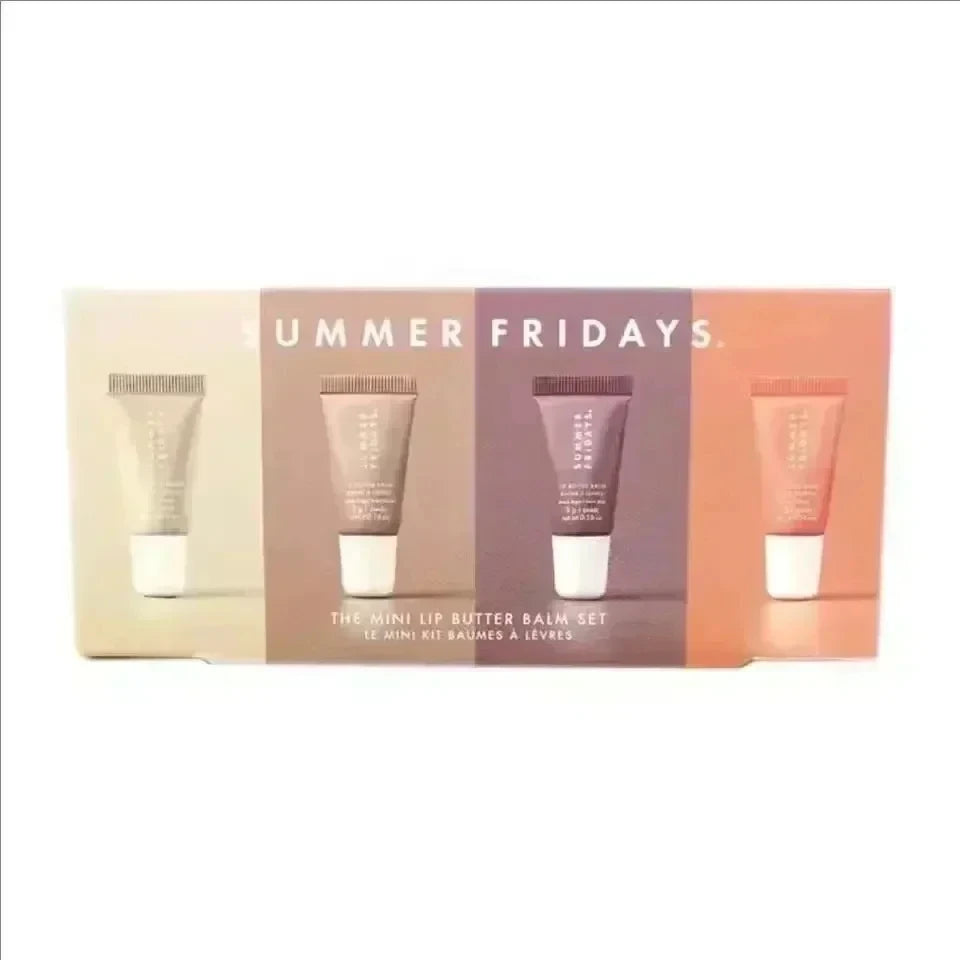 Summer Friday's Lip Balm Moisturizing Mirror Lip Gloss Lip Pink Guava Vanilla Coffee Cake Smell Lipstick Transparent Oil Makeup