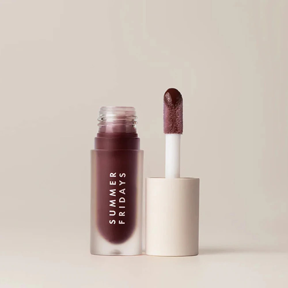 Summer Friday's Lip Balm Moisturizing Mirror Lip Gloss Lip Pink Guava Vanilla Coffee Cake Smell Lipstick Transparent Oil Makeup