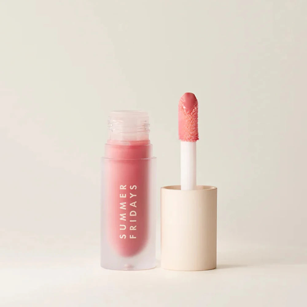 Summer Friday's Lip Balm Moisturizing Mirror Lip Gloss Lip Pink Guava Vanilla Coffee Cake Smell Lipstick Transparent Oil Makeup