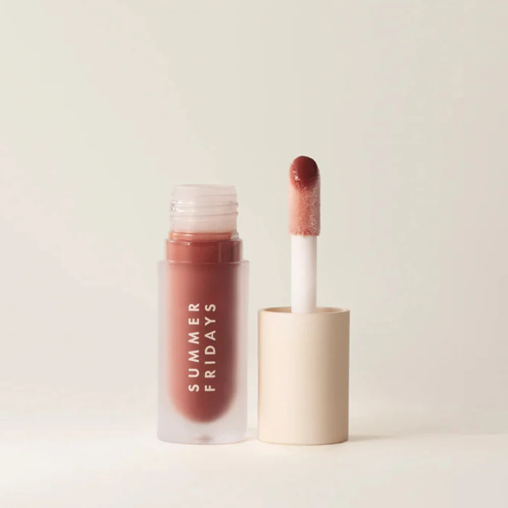 Summer Friday's Lip Balm Moisturizing Mirror Lip Gloss Lip Pink Guava Vanilla Coffee Cake Smell Lipstick Transparent Oil Makeup