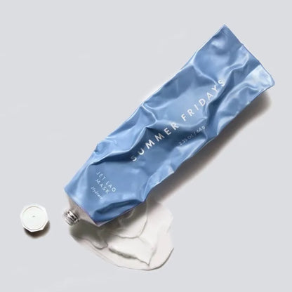 Summer Fridays The Holiday Trio Set Lip Butter Balm in Hot Cocoa Toasted Marshmallow Jet Lag Mask Moisturizer Lip Gloss Skin