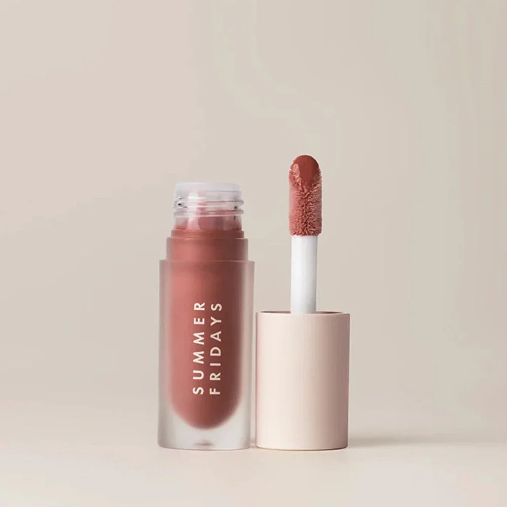 Summer Friday's Lip Balm Moisturizing Mirror Lip Gloss Lip Pink Guava Vanilla Coffee Cake Smell Lipstick Transparent Oil Makeup